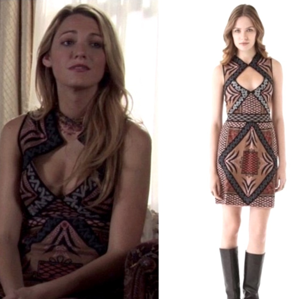 Missoni Diamond Intarsia Dress - Serena Wanderwoodsen - Gossip Girl $995